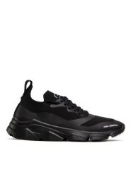 KARL LAGERFELD Sneakersy KL51631 K0X Czarny. Czarne buty sportowe casual KARL LAGERFELD, bez wzorów, z materiału, bez zapięcia. Za 649.99 zł.
