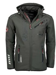 Geographical Norway Kurtka softshellowa "Royaute" w kolorze czarnym rozmiar: S. Czarne kurtki outdoor i hardshell Geographical Norway, s, bez wzorów, z materiału, bez kaptura. Za 202.03 zł.