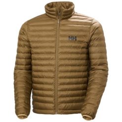 Kurtka puchowa Helly Hansen Sirdal. Brązowe kurtki Helly Hansen, xl, bez wzorów, z poliesteru, bez kaptura. Za 610.00 zł.