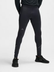 Legginsy Newline Race. Czarne legginsy długie sportowe Newline, m, bez wzorów, z dżerseju. Za 208.90 zł.