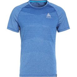 ODLO AION Tshirt z nadrukiem energy blue melange. T-shirty sportowe ODLO. Za 169.00 zł.