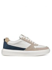 Geox Sneakersy U Deiven U465WA 02247 C0122 Beżowy. Brązowe buty sportowe casual Geox, bez wzorów, ze skóry, bez zapięcia. Za 289.99 zł.