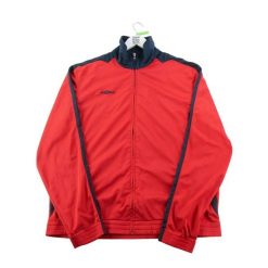 Second life - Kurtka dresowa męska Y2K - Stan bardzo dobry. Czerwone kurtki Umbro, m, bez wzorów, z dresówki, bez kaptura. Za 143.46 zł.