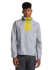 Haglöfs Kurtka funkcyjna "L.I.M Proof" w kolorze szarym rozmiar: XL. Szare kurtki outdoor i hardshell Haglöfs, l, bez wzorów, z materiału, bez kaptura. Za 440.58 zł.