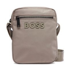 Saszetka BOSS. Brązowe saszetki i nerki Boss, bez wzorów, małe, bez dodatków. Za 449.99 zł.
