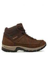 Meindl Trekkingi Orlando Mid GTX Gore-Tex 5566/46 Brązowy. Brązowe botki sznurowane MEINDL, bez wzorów, z gore-texu, bez obcasa, bez zapięcia. Za 1,199.00 zł.