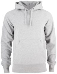 Clique bluza z kapturem Helix unisex z mieszanki bawełny – grey melange. Szare bluzy z kapturem CLIQUE, s, bez wzorów, z bawełny, z kapturem. Za 307.40 zł.