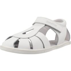 Sandały BLANDITOS INDIA BLANCO Biały. Białe sandały BLANDITOS BY CRIO'S, ze skóry, bez zapięcia. Za 195.99 zł.