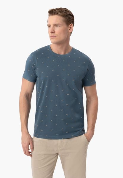 T-shirt z wzorem TM-LEIF. T-shirty Volcano, l, bez wzorów, z bawełny, bez kołnierzyka, bez ramiączek. Za 69.99 zł.