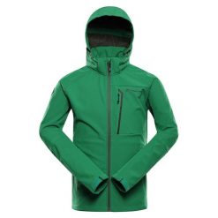 Kurtka softshell męska Alpine Pro Hoor. Czarne kurtki Alpine Pro, l, bez wzorów, z materiału, z kapturem. Za 419.00 zł.