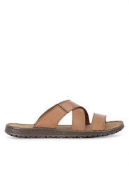 Lasocki Klapki BLOMEN-05 MI25 Brązowy. Brązowe klapki Lasocki, ze skóry. Za 129.99 zł.