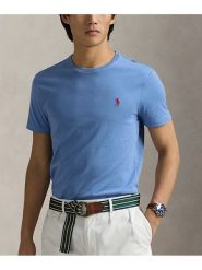 Ralph Lauren Underwear Koszulka w kolorze niebieskim rozmiar: M. Niebieskie bezrękawniki Ralph Lauren Underwear, m, bez wzorów, z bawełny, bez kołnierzyka, bez ramiączek. Za 269.81 zł.
