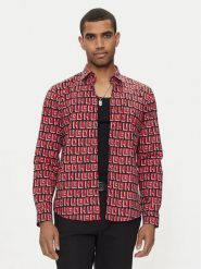 Hugo Koszula Ermo 50519638 Czerwony Slim Fit. Czerwone koszule Hugo, m, bez wzorów, z bawełny, bez kołnierzyka, bez ramiączek. Za 249.99 zł.