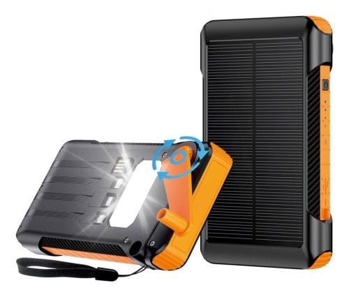 ACV Awaryjny Power Bank 10000mAh Ładowarka słoneczna i ręczna (797255). Powerbanki No name. Za 193.99 zł.