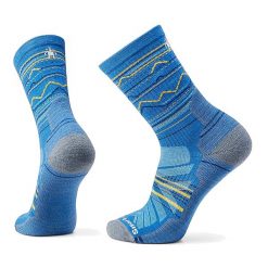 Skarpety trekkingowe Smartwool Hike Light Cushion Mountain Pattern Crew. Czarne skarpety Smartwool, bez wzorów, z wełny. Za 99.99 zł.