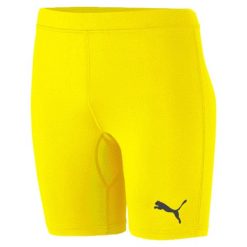 Rajstopy Puma Liga. Brązowe odzież kompresyjna Puma, l, bez wzorów, z elastanu. Za 167.80 zł.