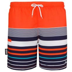 Męskie kąpielówki z wzorem Wysoka jakość. Brązowe kąpielówki GUGGEN MOUNTAIN, m, bez wzorów, z materiału. W wyprzedaży za 169.04 zł.