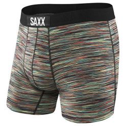 SAXX Męski bokser Vibe Boxer Modern Fit Rain bow (rozmiar M). Bielizna termoaktywna Saxx, m, bez wzorów, bez ramiączek, outdoorowe. W wyprzedaży za 102.00 zł.