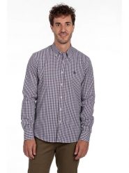 The Time of Bocha Koszula w kolorze fioletowym rozmiar: M. Różowe koszule The Time of Bocha, m, bez wzorów, z bawełny, bez kołnierzyka, bez ramiączek. Za 117.99 zł.