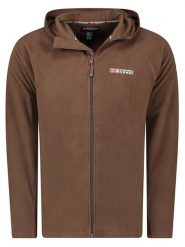 Geographical Norway Kurtka polarowa "Tugood" w kolorze brązowym rozmiar: 3XL. Brązowe kurtki Geographical Norway, xl, bez wzorów, z polaru, bez kaptura. Za 86.78 zł.