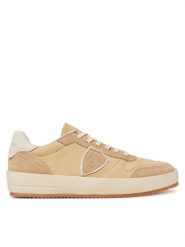 Philippe Model Sneakersy A009637 VNLU WX15 Beżowy. Brązowe buty sportowe casual Philippe Model, bez wzorów, ze skóry, bez zapięcia. Za 939.99 zł.