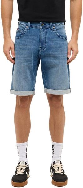 Męskie Szorty Mustang Style Chicago Shorts Z Denim Blue 1017455 5000 583. Niebieskie szorty Mustang, m, bez wzorów, z denimu. Za 149.99 zł.