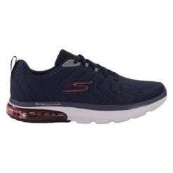 Buty do chodzenia męskie Skechers GO Walk Air 20. Czarne buty sportowe casual Skechers, bez wzorów, z materiału, bez zapięcia. Za 391.00 zł.