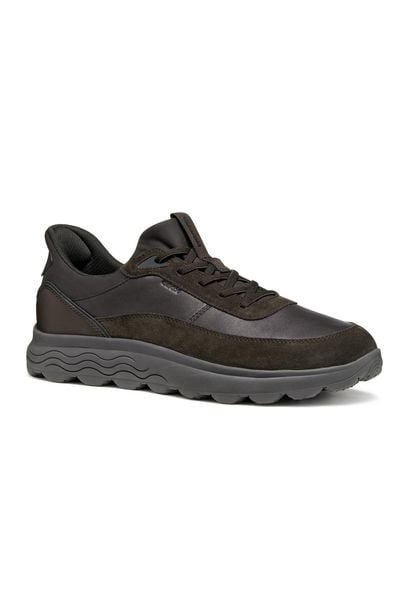 Buty GEOX D SPHERICA PLUS A Brązowy. Brązowe buty turystyczne Geox, bez wzorów, z materiału, bez zapięcia, trekkingowe. Za 480.00 zł.