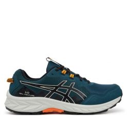 Buty do biegania Asics. Zielone buty do biegania ASICS, bez wzorów, bez zapięcia, do biegania. Za 309.99 zł.