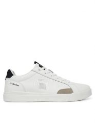 G-Star Raw Sneakersy V5-10501 Biały. Białe buty sportowe casual G-Star, bez wzorów, ze skóry, bez zapięcia. Za 239.99 zł.