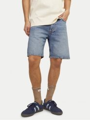 Jack & Jones Szorty jeansowe Chris Cooper 12252858 Niebieski Relaxed Fit. Niebieskie szorty Jack & Jones, m, bez wzorów, z bawełny. Za 109.99 zł.