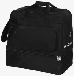 Torba sportowa Givova Revolution Big czarna. Czarne torby na ramię Givova, bez wzorów, z poliesteru, na ramię, duże, bez dodatków. Za 163.99 zł.