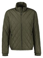 Lerros Kurtka pikowana w kolorze khaki rozmiar: M. Brązowe kurtki Lerros, m, bez wzorów, bez kaptura. Za 324.95 zł.