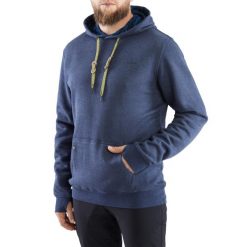 Bluza turystyczna męska Viking Laxa Bamboo z kapturem. Niebieskie bluzy z kapturem Viking, m, bez wzorów, z bawełny, z kapturem. Za 159.90 zł.