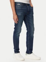 Calvin Klein Jeans Jeansy Classic LV04RG900G Niebieski Taper Fit. Niebieskie jeansy Calvin Klein Jeans, m. Za 409.99 zł.
