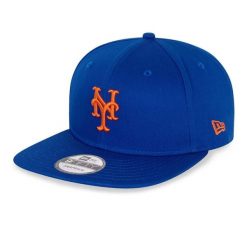 Czapka typu snapback New Era MLB New York Mets. Brązowe czapki z daszkiem New Era, bez wzorów. Za 207.00 zł.