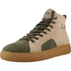 Buty SUN68 LUIS MIDI SUEDE Beżowy. Brązowe buty trekkingowe SUN68, bez wzorów, ze skóry, bez zapięcia. Za 532.99 zł.