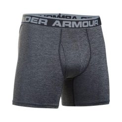 Bokserki męskie Under Armour 'O' Series 6in Twist. Szare bokserki Under Armour, m, bez wzorów. Za 139.00 zł.