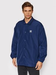 Adidas Kurtka przejściowa adicolor Classics Trefoil H09128 Granatowy Loose Fit. Niebieskie kurtki Adidas, m, bez wzorów, z syntetyku, bez kaptura. Za 229.99 zł.