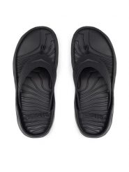 Hoka Japonki Ora Recovery Flip 1099675 Czarny. Czarne japonki HOKA, bez wzorów, ze skóry. Za 299.99 zł.