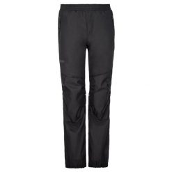 Kinderen outdoor broek Kilpi JORDY-J. Czarne trekkingi Kilpi, bez wzorów, z materiału, bez zapięcia. Za 153.53 zł.