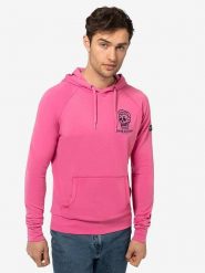 Super.natural Bluza "Favourite Gravel" w kolorze różowym rozmiar: XL. Różowe bluzy super.natural, xl, bez wzorów, z wełny, z kapturem. Za 339.99 zł.