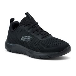 Buty męskie SKECHERS Summits Torre. Czarne buty trekkingowe Skechers, bez wzorów, bez zapięcia, trekkingowe. Za 219.99 zł.