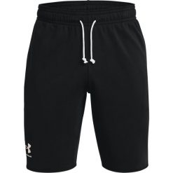 Szorty Under Armour Rival Terry, Mężczyźni. Białe szorty Under Armour, m, bez wzorów, z bawełny, sportowe. Za 254.00 zł.