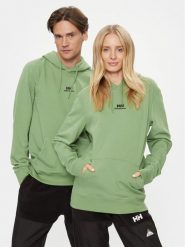 Helly Hansen Bluza 53582 Zielony Regular Fit. Zielone bluzy Helly Hansen, m, bez wzorów, z bawełny, bez kaptura. Za 219.99 zł.