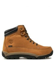 Timberland Trapery Ek Rime Ridge Wp Mid TB12402R2311 Żółty. Żółte trapery Timberland, z nubiku, bez zapięcia. Za 699.99 zł.