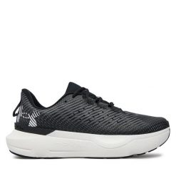 Buty do biegania Under Armour. Czarne buty do biegania Under Armour, bez wzorów, bez zapięcia, do biegania. Za 349.99 zł.