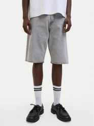 Jack & Jones Szorty jeansowe Ron 12278463 Szary Regular Fit. Szare szorty Jack & Jones, m, bez wzorów, z bawełny. Za 129.99 zł.