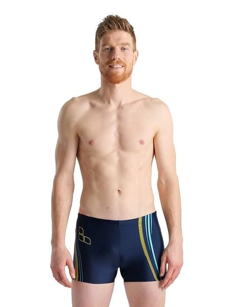 Arena Kąpielówki w kolorze granatowym rozmiar: 5. Niebieskie kąpielówki Arena, bez wzorów, z materiału. Za 57.20 zł.