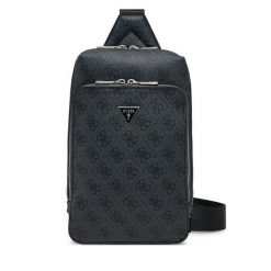 Saszetka Guess. Czarne saszetki i nerki Guess, z aplikacjami. Za 459.99 zł.